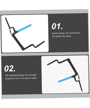 Veemoon Brick Tong Tools Brick Block Carrier Pliers Brick Block Tongs Brick Lifting Clamp Brick Tongs Heavy Metal Brick - Buy Online on GoSupps.com