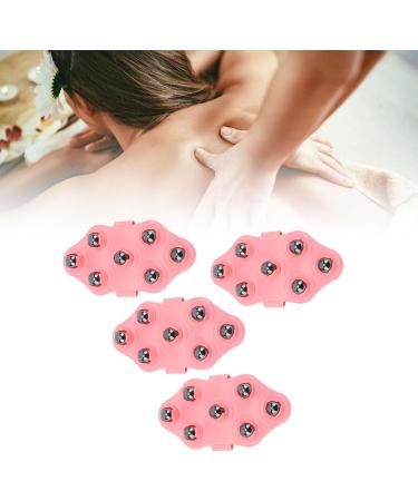 4-Piece Massage Roller Glove Set with 7 Magnetic Balls | Relieve Muscle Neck Joint Foot Shoulder & Leg Pain - Buy Online on GoSupps.com