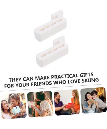 Buy Minkissy Ski Helmet Masking Hooks - 4 Pairs of Professional Mask Connections for Outdoor Sports - Buy Online on GoSupps.com