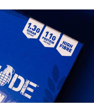 Grenade Protein Flapjack - Oat'ally Blueberry 45g (Box of 12) | Delicious Protein Snack - Buy Online on GoSupps.com