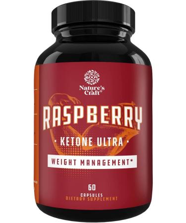 Raspberry Ketones Weight Loss Keto Supplement with Pure African Mango Apple Cider Vinegar and Green Tea - Natural Fat Burner Metabolism Booster Appetite Suppressant for Men and Women