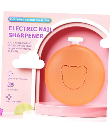 Vaguelly 1 Set Nail Grinder Adults Nail Care Polishing Tool Electric Nail Trimmer Manicure Kit Nail Polishing Accessory Electric Nail Sharpener Nail Trimmer Pedicure Tool 7X7X3CM Orange - Buy Online on GoSupps.com