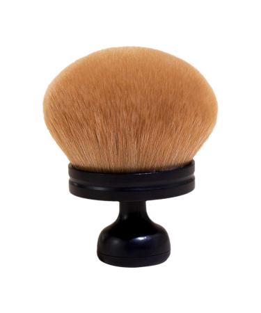 Powder Makeup Brush | Soft Face Powder Make Up Brush | Mushroom Shaped Soft Foundation Brush Blending Blush Brush Multifunction Make Up Brush for Face Powder Bronzer Contour Blending Black