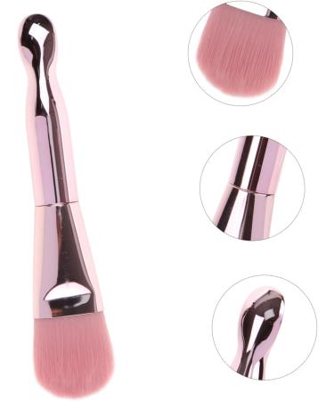 Mikinona Double-headed Facial Treatment Brush Facial Mask Brush Grubber Mask Brushes for Facials Mask Brush Applicator Salon Facial Women Mud Mask Brush Cream Spoon Aluminum Tube - Buy Online on GoSupps.com