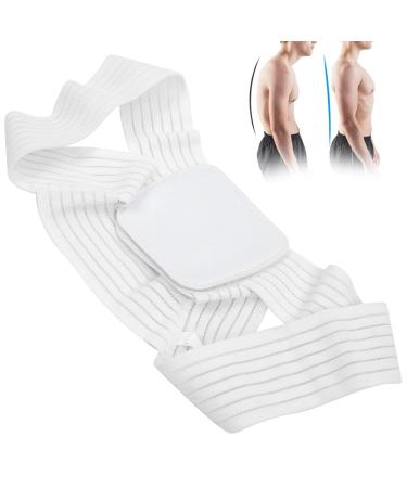 ZJchao Back Support Brace - Adjustable Shoulder & Upper Back Corrector for Improved Posture | Soft Fabric Hunchback Belt (L - Buy Online on GoSupps.com