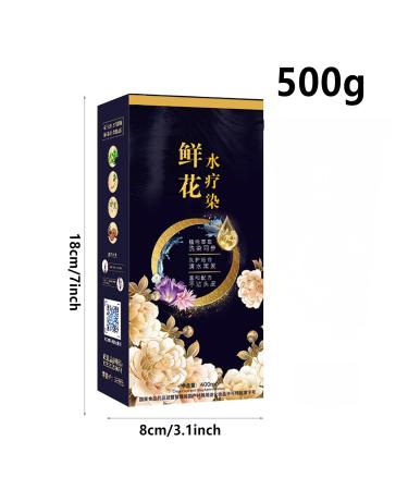 Immediate Hair Dye Shampoo - Natural Gray Hair Color Quick-Effect Multi-Purpose for All Hair Lengths - Brown Black - Buy Online on GoSupps.com