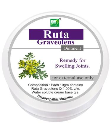 Bio PureOils Bio India Ruta Graveolens (30g) Relieves Swelling Nodes in The Joints with Pain & Morning Stiffness/Free Ujala Eye Drops Water Colour 30gm