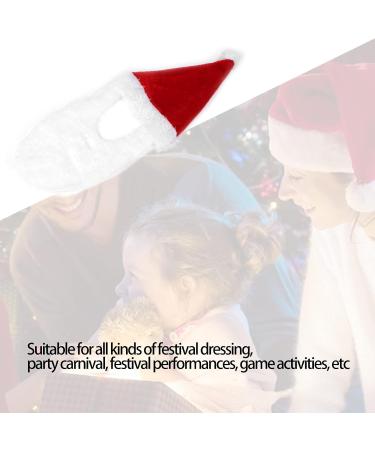 Mustaches Fake Mustache Adjustable Simulation White Fake Moustache Santa Claus Beard Costume Cosplay for Halloween - Buy Online on GoSupps.com