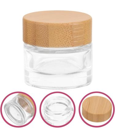 Beaupretty Cosmetic Containers Makeup Container Terrariums Small Jar with Lid Lotion Container Terrarium Container Mini Containers Container with Lid Travel Small Container Glass Body - Buy Online on GoSupps.com
