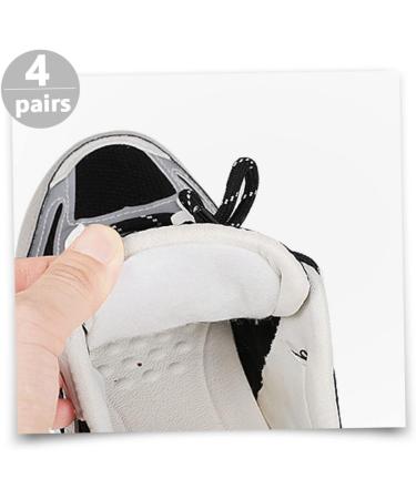 NOLITOY 4 Pairs Forefoot Pads - Non-Slip Metatarsal Cushions for High Heels & Shoes - Comfortable Insole Inserts - Adjustable Felt Pads - White - Buy Online on GoSupps.com