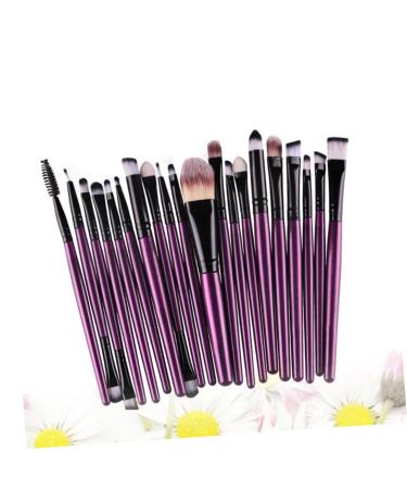 Angoily 20pc Professional Makeup Brush Set | Soft Eye & Face Brushes for Women | Best Beauty Tools for Flawless Makeup - Buy Online on GoSupps.com