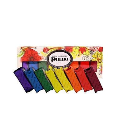Phebo Linha Tradicional Caixa Belem de Sabonetes em Barra de Glicerina com 08 unidades de 90 Gr Classic Collection - Belem Glycerin Bar Soaps Box with 8 Units of Net 3.2 Oz