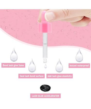 Lash Bonder for Eyelash Extensions 15ml - Super Glue Accelerator & Sealant for Longer Retention - Waterproof & Oil-proof - Special Dropper Design - Pack of 1 - Buy Online on GoSupps.com