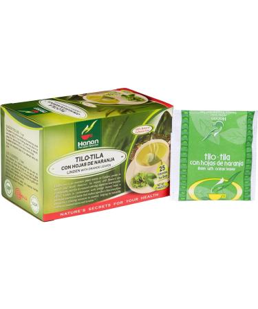 Linden Tea with Orange Leaves (Tilo-Tila) - 25 Teabags of All-Natural Linden Leaves from Peru - Little-Leaf Linden/Pry con Naranja - Buy Online on GoSupps.com