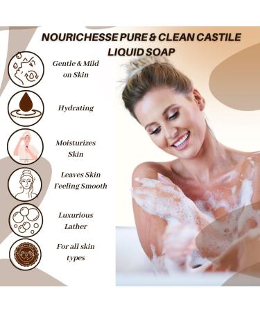 Organic Liquid Castile Soap (1 Gallon) - Citrus Medley - Vegan Body Wash Baby Soap & Hand Soap with Organic Oils - Natural & Eco-Friendly - Buy Online on GoSupps.com