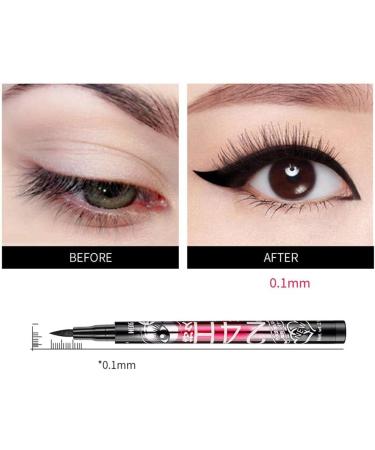 Jojomis Felt Tip Waterproof Liquid Eyeliner Girls Long Last Cat Eyes Makeup Definer - Buy Online on GoSupps.com