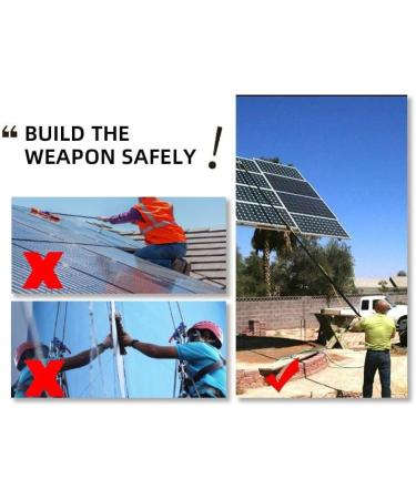 Telescopic Pole Window Cleaning Pole | 35cm Brush Head & Squeegee | Extendable Cleaner Conservatory Roof Suitable for Photovoltaic Panel Cleaning Trucks 5.4 M - Buy Online on GoSupps.com