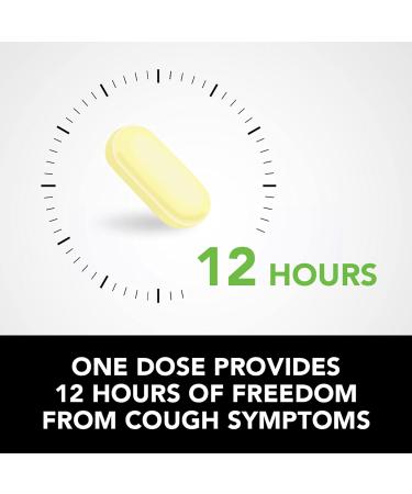 Robitussin 12 Hour Cough & Mucus Relief Tablet - 8 ct | Extended-Release, Alcohol-Free Formula - Buy Online on GoSupps.com