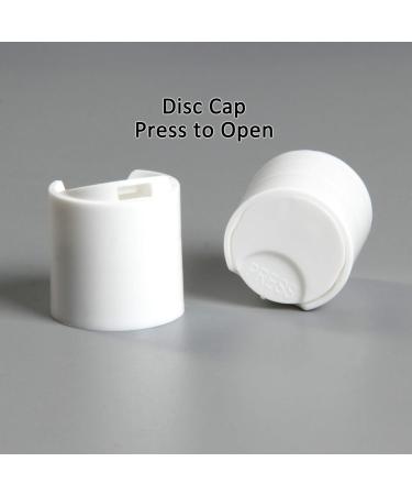 Youngever 24 Pack 60ml Travel Bottles - Squeeze Containers with Disc Closure for Liquid Soap Lotion & Cream - Ideal for International Shipping - Buy Online on GoSupps.com