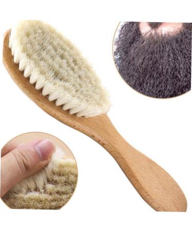 3pcs Facial Cleansing Brush Set - Boar Bristle & Bamboo Wooden Newborn Comb (11x6cm) | Eco-Friendly & Gentle Skincare - Buy Online on GoSupps.com