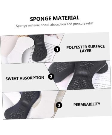 FRCOLOR Women's Heel Cushion Inserts - 9 Pairs Closed Toe Shoe Liners & Heel Pads for Comfort - Buy Online on GoSupps.com