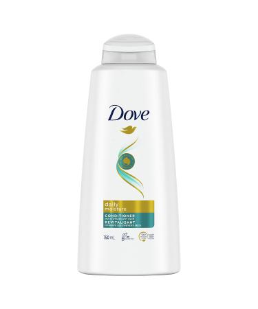 Dove Daily Moisture Conditioner with Bio-Nourish Complex moisturizes and nourishes dry hair 750 ml 1 count (Pack of 1)
