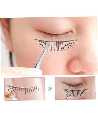 1pc Slant Tip Tweezers Stainless Steel Eyebrow Tweezers Professional Tweezers for Lucking Chin Hair Removal Beauty Tools - Buy Online on GoSupps.com