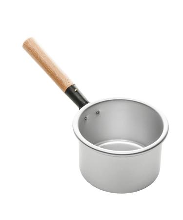 Stable wax pot 400ml with wooden handle for discs beads blocks wax warmer pot for wax heater