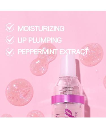  Beliky Girl Lip Stuffy booster mint Extract Filler instinct Stuffy lip gloss ultra Water Mixed Lip Gloss Stuffy waterproof lip oil for repairing shiny lips lip care products (#4) - Buy Online on GoSupps.com