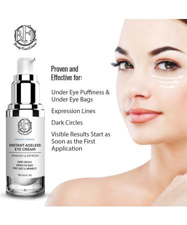 Buy Instant Ageless Eye Cream - Reduce Puffiness Tighten Skin & Smooth Fine Lines Fast | International Shipping - Buy Online on GoSupps.com