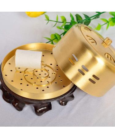 Copper Moxibustion Burner Holder Moxa Stick Holder Moxibustion Box for Store Spa - Buy Online on GoSupps.com