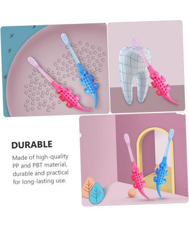 Buy Healvian 8st Cartoon Animal Wooden Toothbrushes for Kids | Eco-Friendly Toddler Oral Care - Buy Online on GoSupps.com