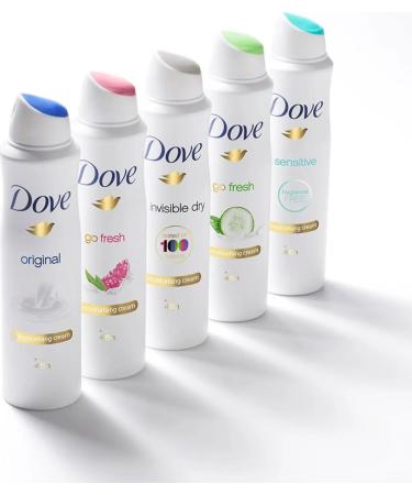 Dove Deodorant 4-Pack for Women - Assorted Fragrance - Elevate Your Freshness Game - 150 ml | 48-Hour Confidence and a Touch of Feminine Elegance - Grab Yours Now - Packed by Magna Mindz