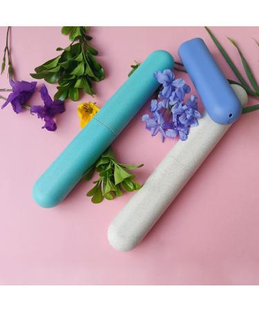 4 Pack Travel Toothbrush Case - Dust-Proof & Sanitary Holder for Home, Camping & Trips - Buy Online on GoSupps.com