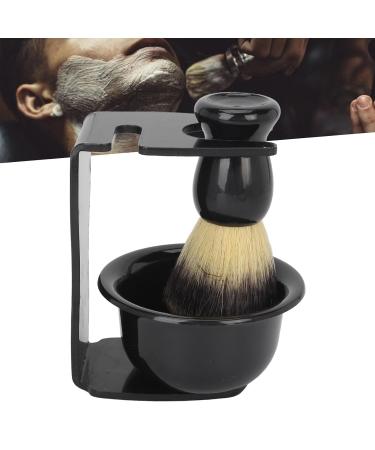 Beard Foam Brush Set & Soap Dish - Foaming Beard Brush for Men | Daily Grooming Essentials - Buy Online on GoSupps.com