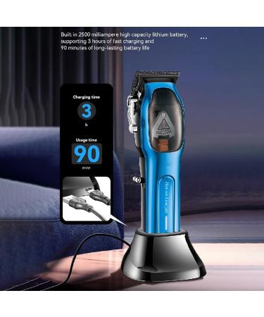MAYIT Hair Clippers for Men - Professional Rechargeable Electric Hair Cutter Fully Automatic Beard Trimmer Precision Hair Clipper - Buy Online on GoSupps.com