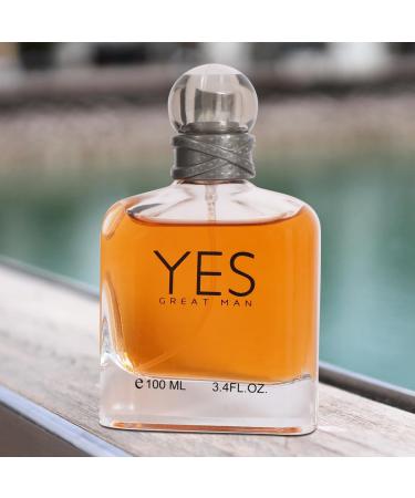 Yes Great Man Spray Cologne - Eau De Toilette for Men - 3.4 fl.oz - Buy Online on GoSupps.com