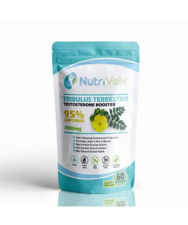 Tribulus Terrestris Capsules 7000mg Pack of 60 - Buy Online on GoSupps.com