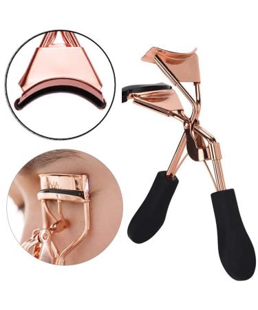 Professional Eyeline Pliers for Perfect Curling - Portable 180 Wide Opening Eyelash Curlers & Applicator (Red Gold) - International Shipping Available - Buy Online on GoSupps.com