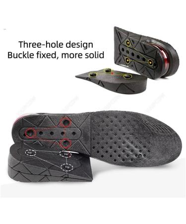 Height Increase Insoles - 4-Layer 3 Inch Air Cushion Shoe Inserts for Men & Women | Elevate Your Height Comfortably - Buy Online on GoSupps.com