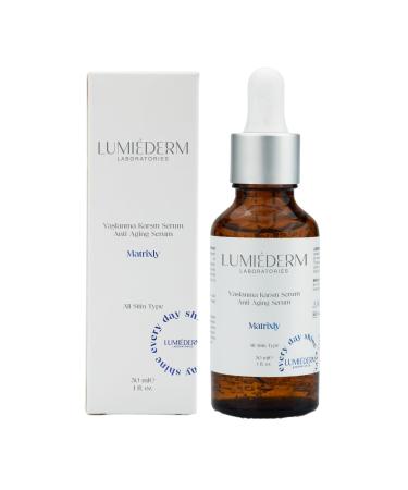 LUMI DERM LABORATORIES Matrixyl Anti Aging Serum for Smoothing Fine Lines and Renew Skin Texture Anti Wrinkle Facial Skin Care Collagen Booster Moisturizing Effective All Skin Types 30ml