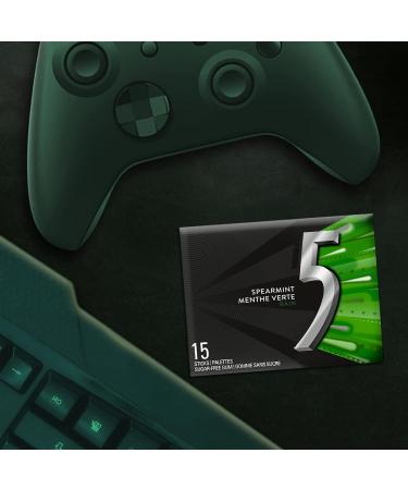 5 GUM Spearmint-Rain Flavoured Sugar Free Chewing Gum 15 Sticks 3 Packs - Buy Online on GoSupps.com