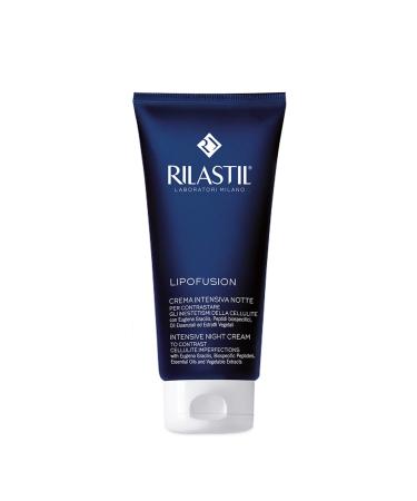 Rilastil Lipofusion Intensive Night Cream Cellulite Treatment Light and Moisturising Texture 200ml Pack