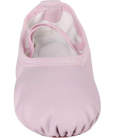 Dynadans Soft Leather Ballet Shoes - Pink (Toddler Size 11) - Buy Online on GoSupps.com