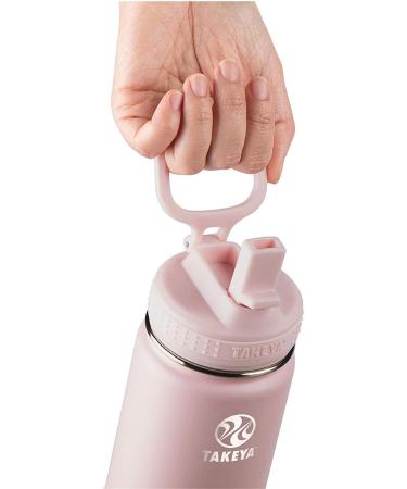 Takeya Actives Insulated Stainless Steel Water Bottle with Straw Lid  32 Ounce  Blush Blush 1 Count (Pack of 1) - Buy Online on GoSupps.com