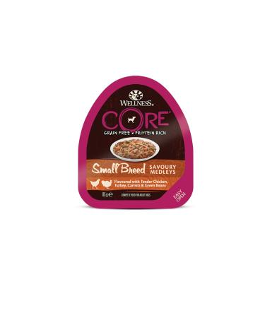 Wellness Core - Savoury Medleys Chicken & Turkey Small Breed Dog Meal - 85g