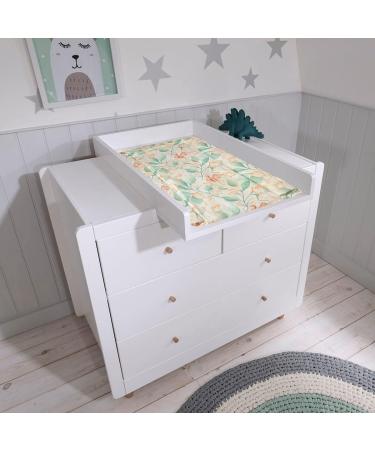 Callowesse Baby Changing Mat 79x47cm. Waterproof Wipe Clean Raised Edges Portable and Foldable Woodland Friends Design - Buy Online on GoSupps.com