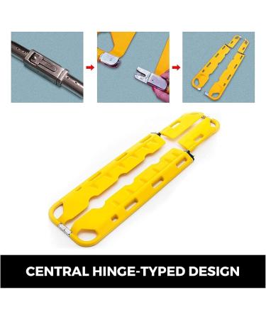 Folding Stretcher Stair Chair Patient Transfer Plastic Foldable Ambulance Stretcher EMS Emergency Portable Adjustable Length Travel Medical Stretcher  - Buy Online on GoSupps.com