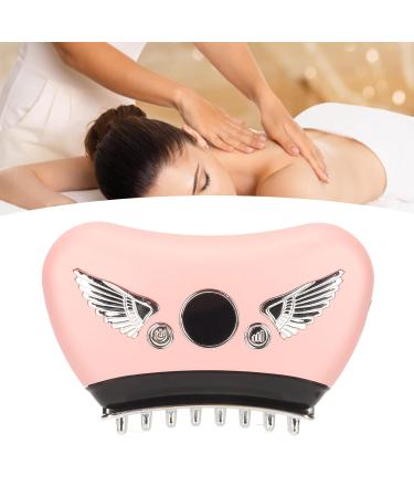 Electrical Hot Compress GUA-SHA Massage Device - 16-Level Vibration Skin Scratch Brush for Soothing Muscles & Body Relaxation - International Shipping Available - Buy Online on GoSupps.com