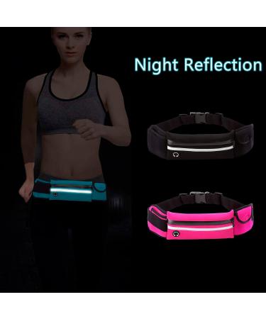 Waterproof Neoprene Running Belt for iPhone 14/13/12/Pro/XR/XS/X/8 - Adjustable Jogging Cell Phone Pocket (Blue) - Buy Online on GoSupps.com